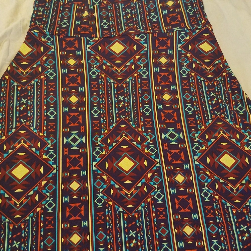 Lularoe 2XL Azure A-line skirt